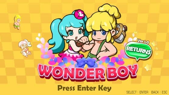 Wonder Boy Returns — screenshot 1