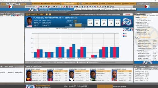 Draft Day Sports: Pro Basketball 2018 — screenshot 4
