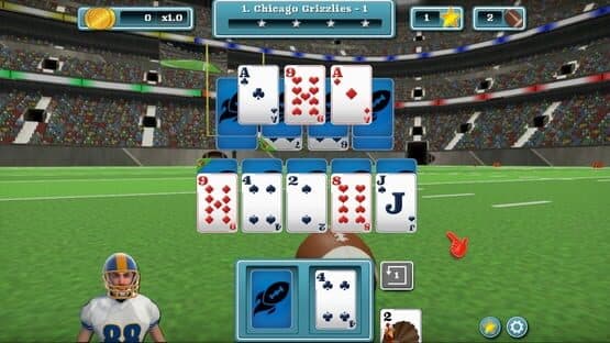 Touch Down Football Solitaire — screenshot 1