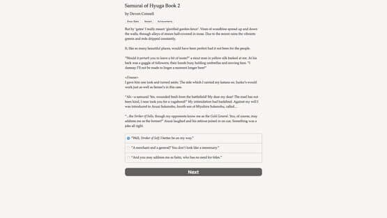 Samurai of Hyuga Book 2 — screenshot 1