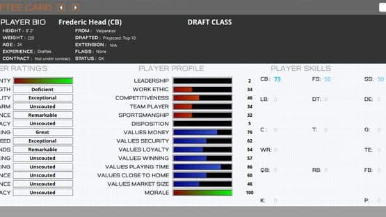 Draft Day Sports: Pro Football 2018 — screenshot 5