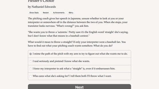 The Fielder's Choice — screenshot 4
