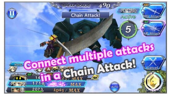 Dissidia Final Fantasy Opera Omnia — screenshot 4