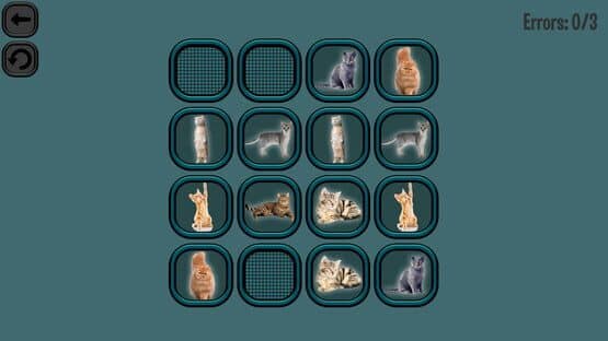 Animals Memory: Cats — screenshot 1