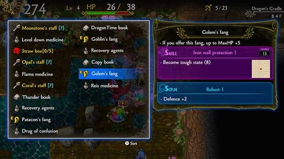 Dragon Fang Z: The Rose & Dungeon of Time — screenshot 3