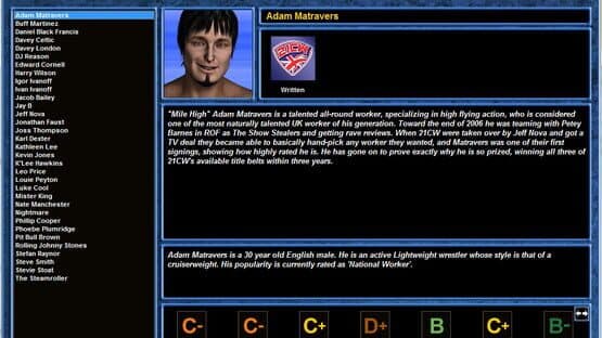 Total Extreme Wrestling 2010 — screenshot 3