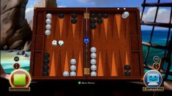 Hardwood Backgammon — screenshot 1