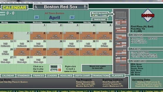 Baseball Mogul Diamond — screenshot 5