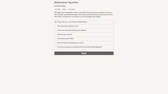 Machinations: Fog of War — screenshot 3
