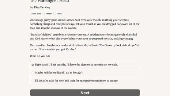 The Harbinger's Head — screenshot 1