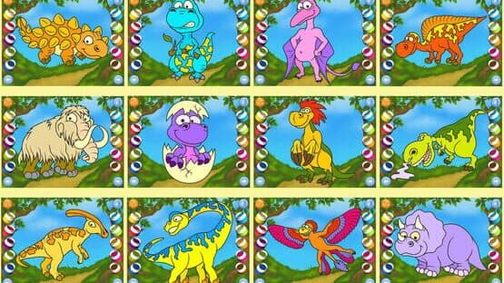 Dinosaurs - Connect the Dots and Add Colors — screenshot 2