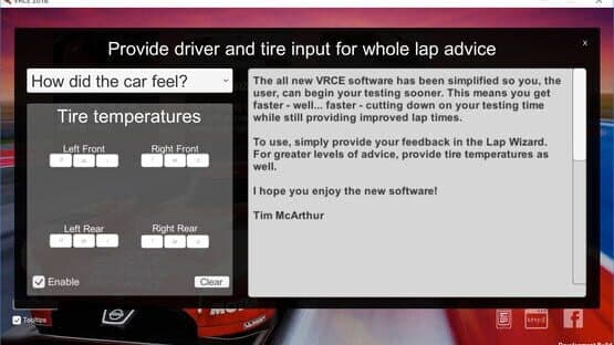 Virtual Race Car Engineer 2018 — screenshot 3