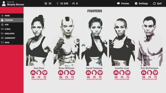Ultimate Fight Manager 2016 — screenshot 1