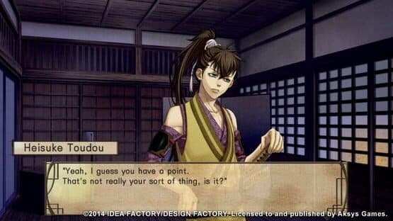 Hakuoki: Stories of the Shinsengumi — screenshot 3