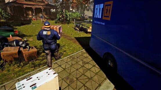 Fat[EX] Courier Simulator — screenshot 3