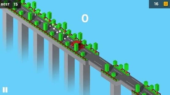 Pixel Traffic: Risky Bridge — screenshot 1