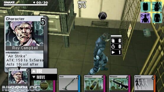 Metal Gear Acid — screenshot 2