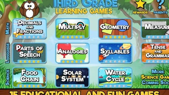 Third Grade Learning Games — screenshot 1