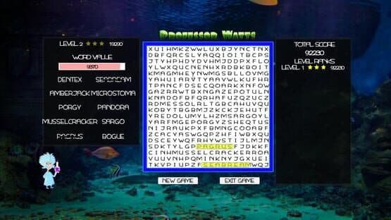Professor Watts Word Search: Into the Ocean — screenshot 5