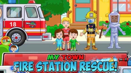 My Town: Fire station Rescue — screenshot 1