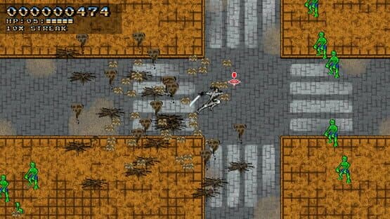 Space Robot Samurai Zombie Slayer — screenshot 2