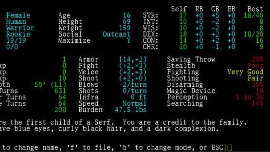 Angband — screenshot 1