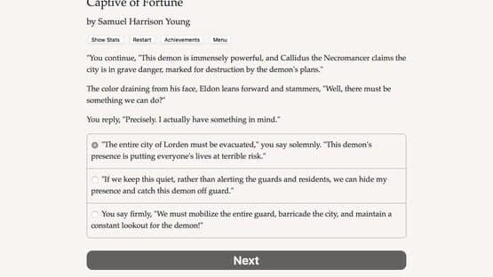 Captive of Fortune — screenshot 5