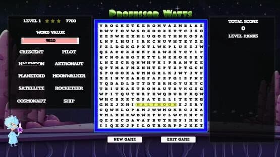 Professor Watts Word Search: Space Voyage — screenshot 5