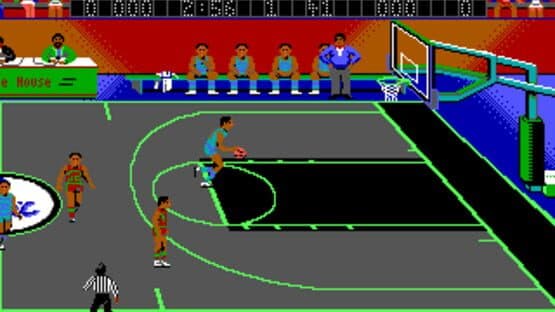 Magic Johnson's Basketball — screenshot 1