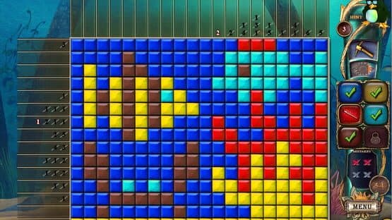 Fantasy Mosaics 16: Six Colors in Wonderland — screenshot 3