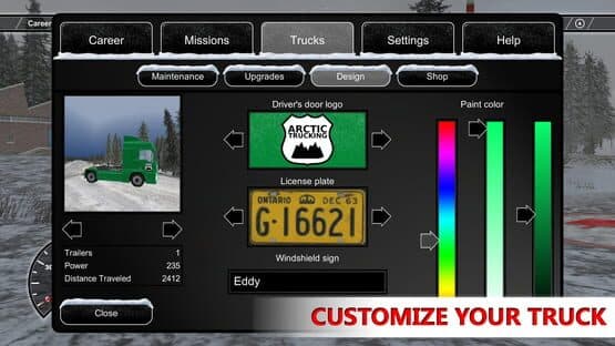 Arctic Trucker Simulator — screenshot 2
