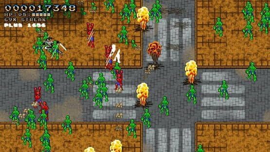 Space Robot Samurai Zombie Slayer — screenshot 1