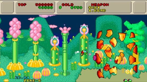 3D Fantasy Zone II W — screenshot 2