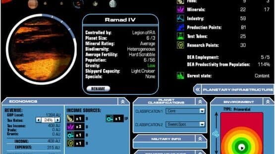 Master of Orion III — screenshot 1