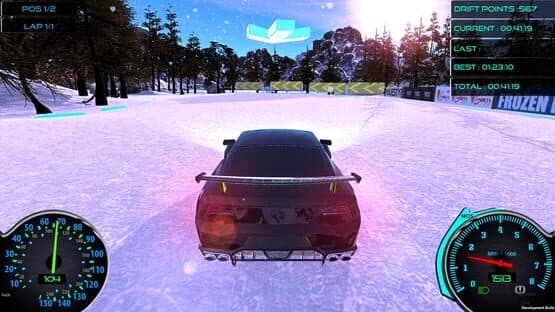 Frozen Drift Race — screenshot 1