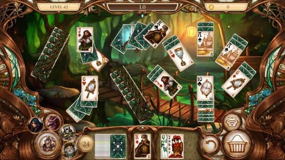 Snow White Solitaire: Charmed Kingdom — screenshot 1