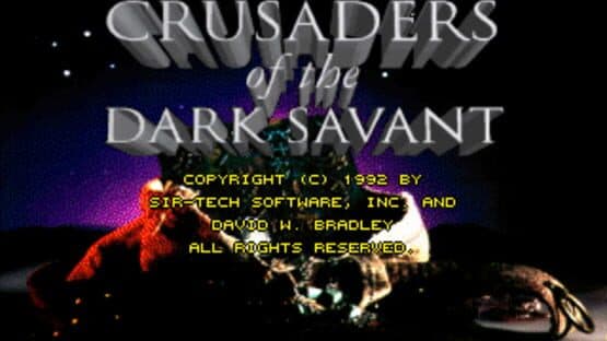 Wizardry: Crusaders of the Dark Savant — screenshot 2