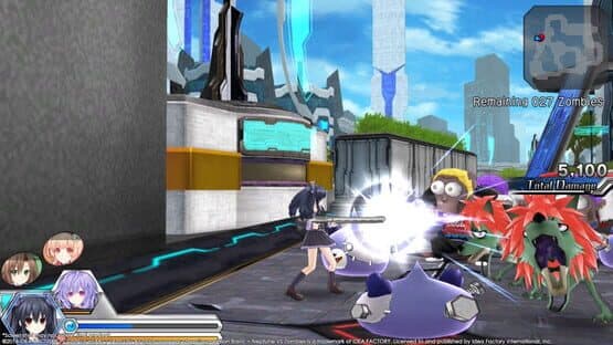 Megatagmension Blanc + Neptune VS Zombies — screenshot 4