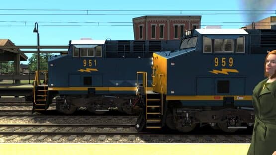 Train Simulator: CSX ES44AC Add-on Livery — screenshot 3