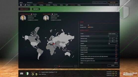 Pro Basketball Manager 2016 — screenshot 1