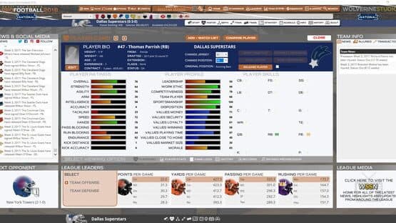 Draft Day Sports: Pro Football 2018 — screenshot 8