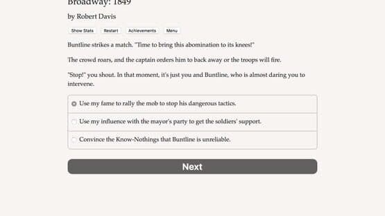 Broadway: 1849 — screenshot 5