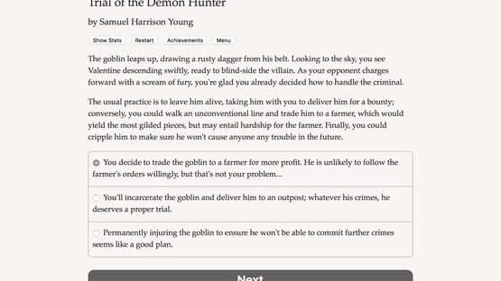 Trial of the Demon Hunter — screenshot 1