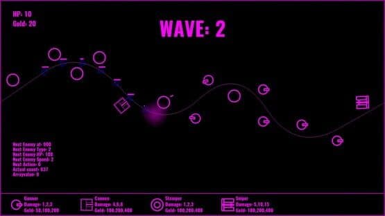 Neon Defense 1 : Pink Power — screenshot 4