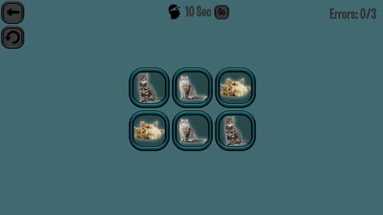 Animals Memory: Cats — screenshot 2