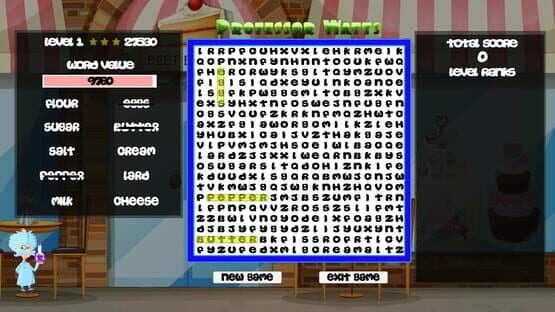 Professor Watts Word Search: Yummy Foods — screenshot 5