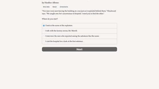 A Study in Steampunk: Choice by Gaslight — screenshot 3