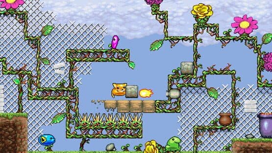 Kitty Kitty Boing Boing: the Happy Adventure in Puzzle Garden! — screenshot 2