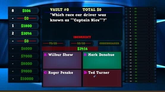 Trivia Vault: Auto Racing Trivia — screenshot 4