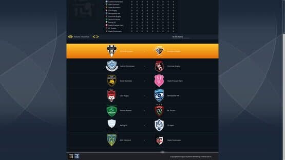 National Rugby Manager — screenshot 1